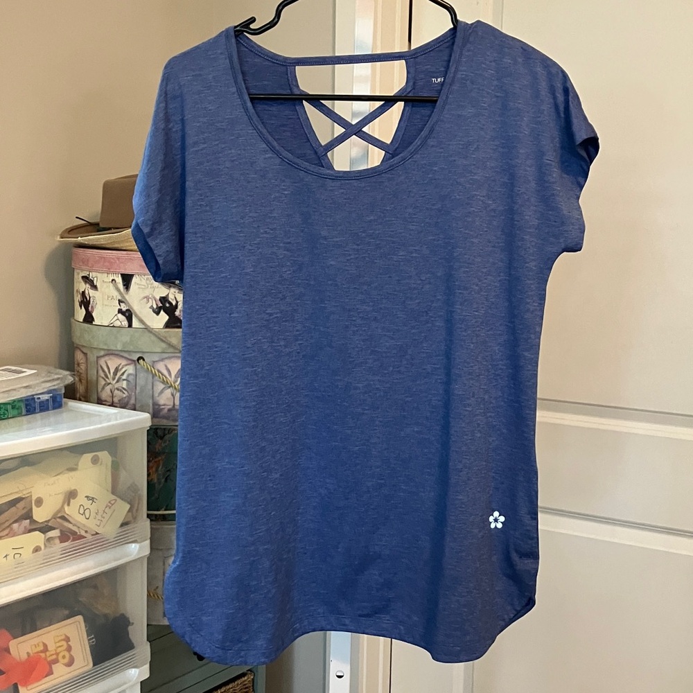 Tuff Athletics Indigo Short Sleeve Tee - Picture 1 of 5